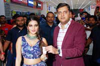 Nidhhi Agerwal at Bajaj Electronics DC Gold Hungama 2019 Winner Announcement
